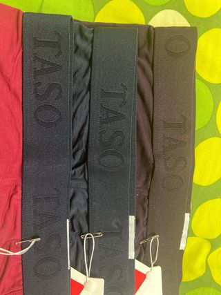 Boxers cortos TASO Pack 3 colores Surtidos