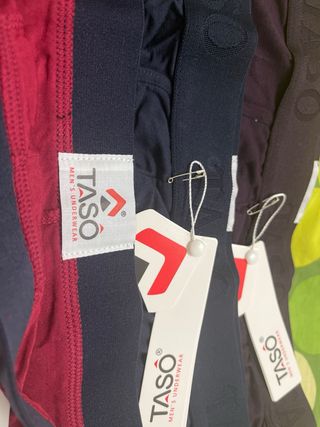 Boxers cortos TASO Pack 3 colores Surtidos