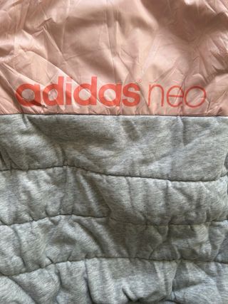 Chaleco Adidas Gris y Rosa
