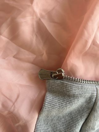 Chaleco Adidas Gris y Rosa