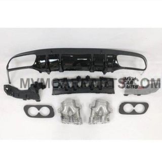 Difusor Trasero Mercedes W205 Coupe 2019+ Look E53