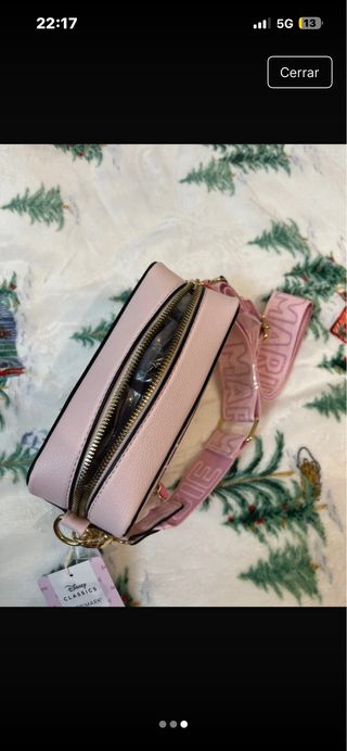 Bolso Disney Gatita Marie Rosa y Blanco