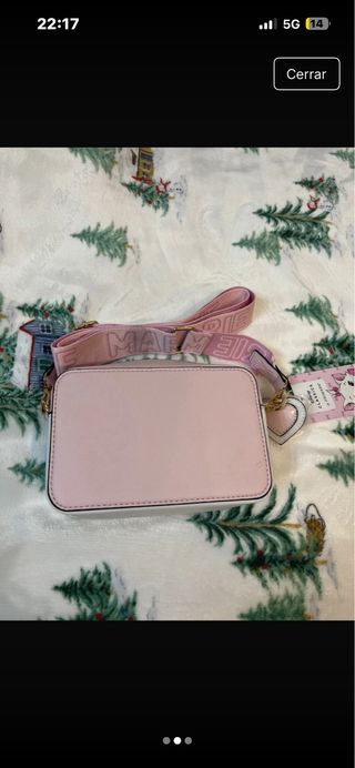 Bolso Disney Gatita Marie Rosa y Blanco