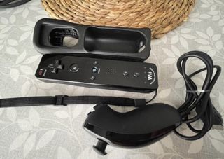 Nintendo Wii U Negra Completa