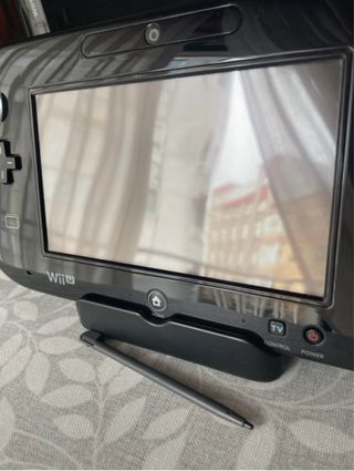 Nintendo Wii U Negra Completa