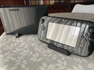 Nintendo Wii U Negra Completa
