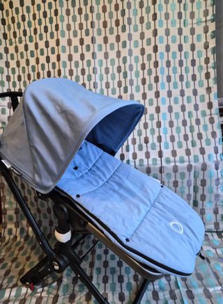 SACO SILLA POLAR Y CAPOTA EXTEN ICE BLUE