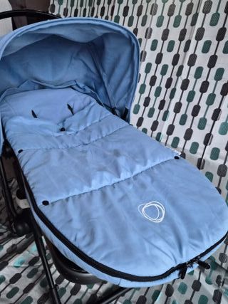 SACO SILLA POLAR Y CAPOTA EXTEN ICE BLUE