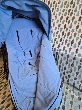 SACO SILLA POLAR Y CAPOTA EXTEN ICE BLUE