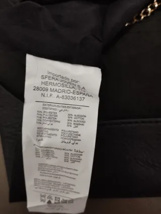 Bolso de fiesta negro, marrón y beige