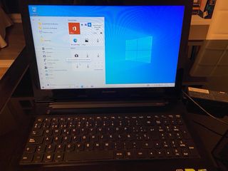 Portátil Lenovo Negro (formateado y puesto a punto