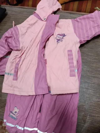 Peto de nieve niña rosa