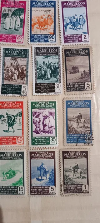 Sellos Antiguas Colonias Españolas Marruecos