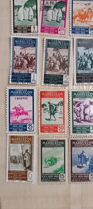Sellos Antiguas Colonias Españolas Marruecos