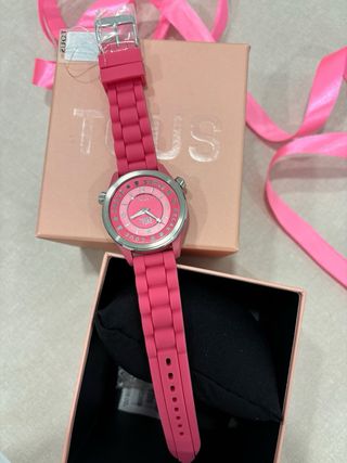 Reloj Tous Rosa y Plateado a estrenar