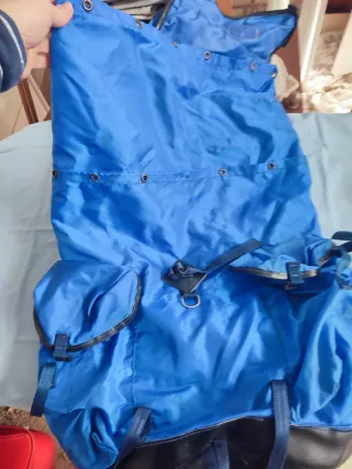 Mochila Altus vintage doble altura