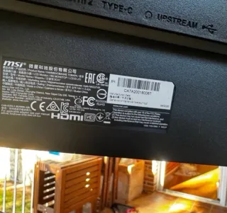 Monitor MSI MAG274R Negro