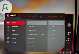 Monitor MSI MAG274R Negro
