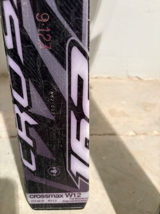 Esquís Rossignol 162cm con fijaciones