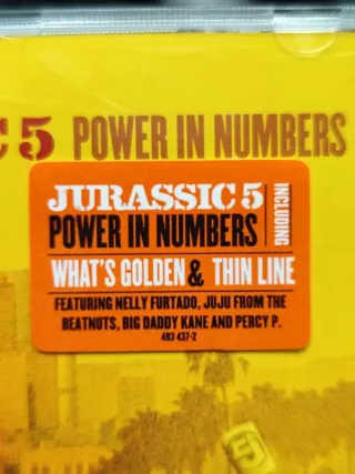 Jurassic 5 - Power In Numbers CD
