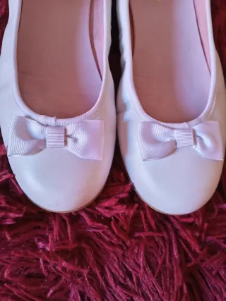Zapatos piel blanco mujer