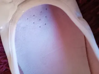 Zapatos piel blanco mujer