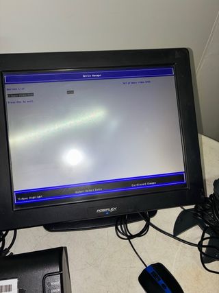 TPV Táctil Posiflex Negro