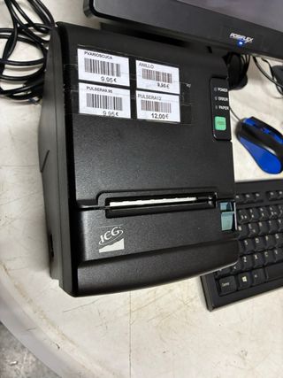 TPV Táctil Posiflex Negro