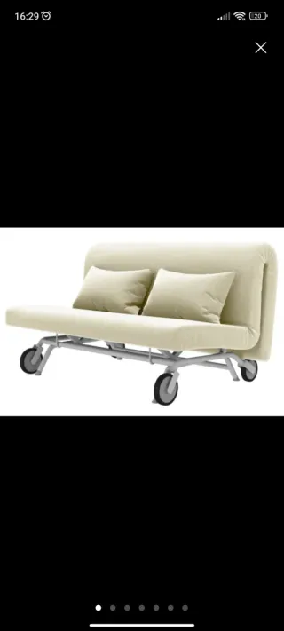 Sofá Cama Ikea Beige