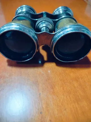 Binoculares Antiguos Metálicos