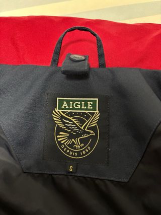 Parka Aigle Azul y Roja