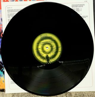 Iron Maiden LP The Number of the Beast