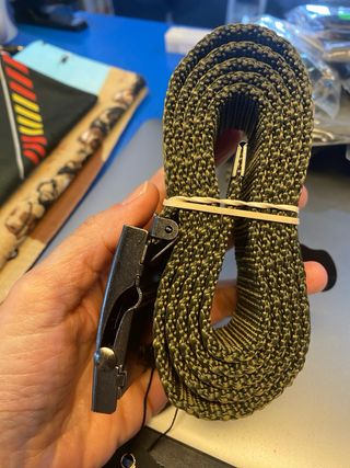 Cinturón Alpha Industries Verde Militar