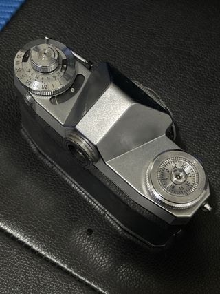 Zeiss Ikon Contaflex Cámara Plata