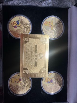 Monete d'Oro Pokémon Pikachu 1996