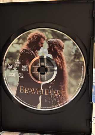 Braveheart DVD Mel Gibson