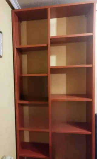 Estantería/librería salón madera