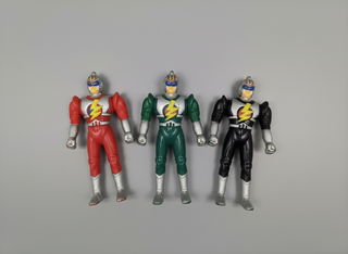 Figuras Mega Power Fighter (4 unidades)