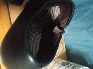 TALLA 38. Pitillos Zapatos De Piel Y Tacón.Nuevos.