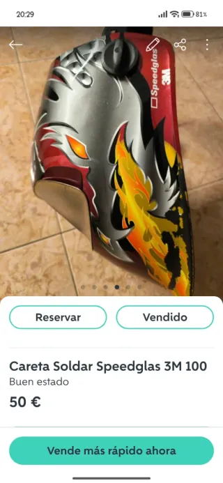 Careta Soldar Speedglas 3M 100