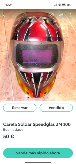 Careta Soldar Speedglas 3M 100