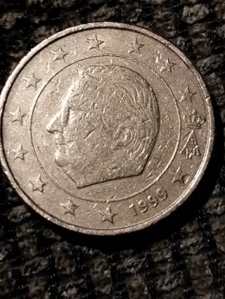 Moneda 50 céntimos 1999