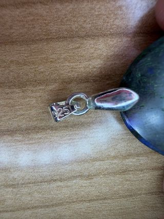 Colgante Labradorita Plata