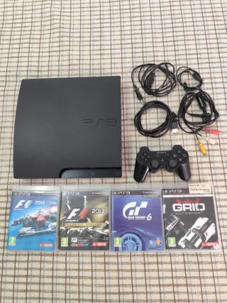 Consola PS3 Sony Negra Slim de 320GB