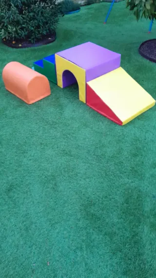 Juego 4 bloques espuma niños 1-3 años