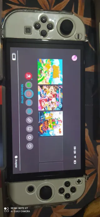 Nintendo Switch OLED Super Mario Controller