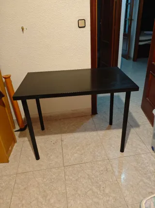 Mesa de escritorio negra ikea