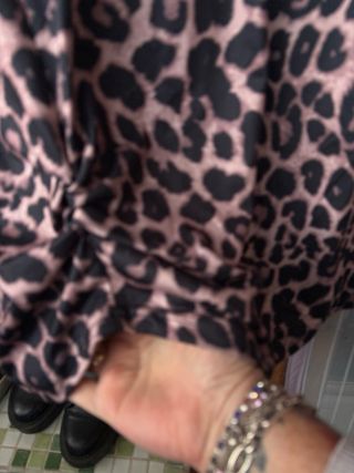 Vestido animal print