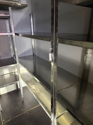 Estanterías de acero inoxidable