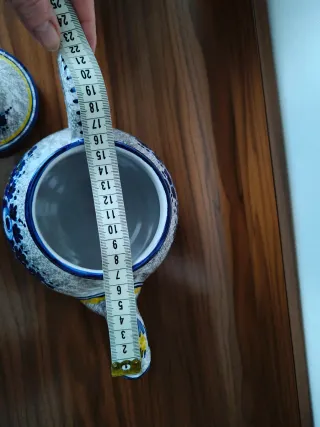 Teiera ceramica Deruta decoro Ricco Deruta